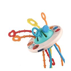 Babyhug Little Explorer's UFO Montessori Toy - Multicolor