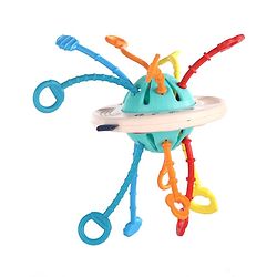 Babyhug Little Explorer's UFO Montessori Toy - Multicolor