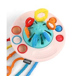 Babyhug Little Explorer's UFO Montessori Toy - Multicolor