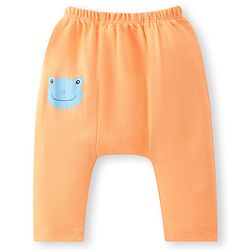 Babyhug  Cotton Knit Full Length Anti Microbial Diaper Leggings  with Animal Print Pack of 5 - Multicolour