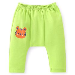 Babyhug  Cotton Knit Full Length Anti Microbial Diaper Leggings  with Animal Print Pack of 5 - Multicolour