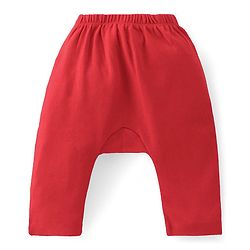 Babyhug Cotton Knit Anti-Microbial Ankle Length Diaper Leggings with Fish Print Pack of 5 - Multicolour