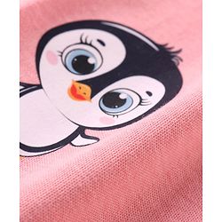 Babyhug Cotton Knit  Anti-Microbial Full Length Diaper Pants with Panda Print Pack of 3 - Blue Pink & Yellow