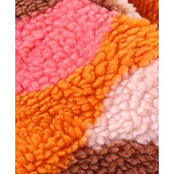 Babyhug Woven Full Sleeves Printed Sweatjacket with Hood - Multicolour