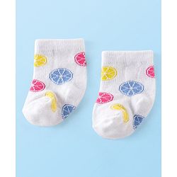 Cute Walk by Babyhug Knitted Anti-Bacterial Ankle Length Polka Dots Designed  Socks Pack of 3 - Pink White & Grey