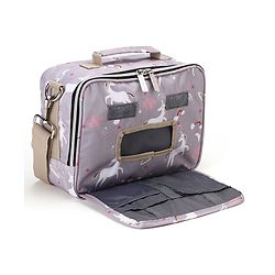 Babyhug Mini Travel Diaper Sling Bag Unicorn Theme- Blue