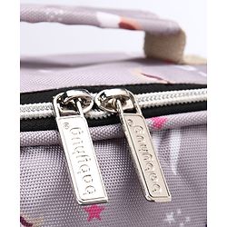 Babyhug Mini Travel Diaper Sling Bag Unicorn Theme- Blue