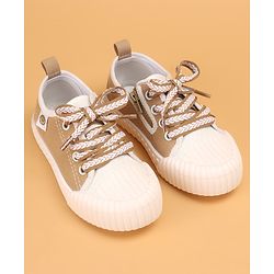 Cute Walk by Babyhug Lace Up Causal Shoes - Beige