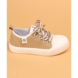 Cute Walk by Babyhug Lace Up Causal Shoes - Beige