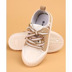 Cute Walk by Babyhug Lace Up Causal Shoes - Beige