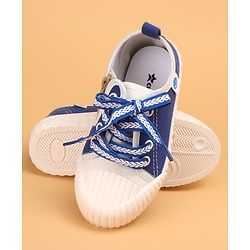 Cute Walk by Babyhug Lace Up Causal Shoes - Blue