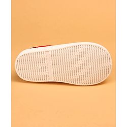 Cute Walk by Babyhug Double Velcro Closure Color Block Print Casual Shoes - Navy Blue