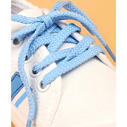 Cute Walk by Babyhug Lace Up Solid Colored Casual Shoes - White