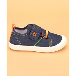 Cute Walk by Babyhug Casual Shoes With Velcro Closure  - Blue