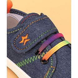 Cute Walk by Babyhug Casual Shoes With Velcro Closure  - Blue