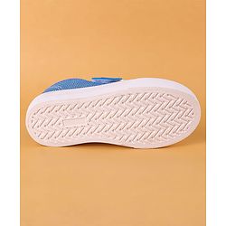 Cute Walk by Babyhug Slip On Casual Shoes with Velcro Closure Astronaut Print - White & Blue