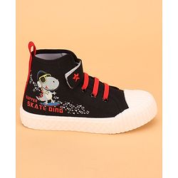 Cute Walk by Babyhug Casual Shoes with Velcro Closure - Black