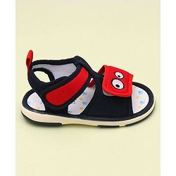 Cute Walk by Babyhug Light Weight Velcro Closure Sandals - Navy Blue
