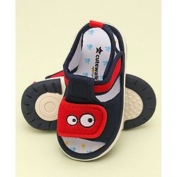 Cute Walk by Babyhug Light Weight Velcro Closure Sandals - Navy Blue