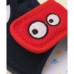 Cute Walk by Babyhug Light Weight Velcro Closure Sandals - Navy Blue
