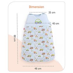 Babyhug Sleeping Bag Apparel Style Jungle Print - Green