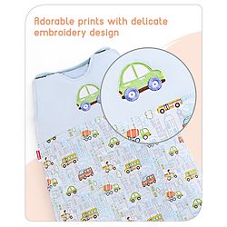 Babyhug Sleeping Bag Apparel Style Jungle Print - Green
