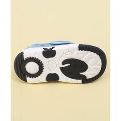 Cute Walk by Babyhug Velcro Closure Sandals with Dino Patch Applique  - Yellow