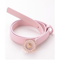 Babyhug  Free Size  Belt with Floral Buckle - Pink