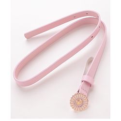 Babyhug  Free Size  Belt with Floral Buckle - Pink
