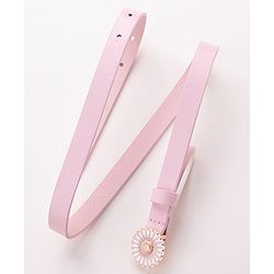 Babyhug  Free Size  Belt with Floral Buckle - Pink
