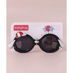 Babyhug Sunglasses With Cap Applique Free Size - Black