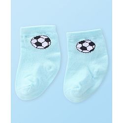 Cute Walk by Babyhug Anti-Bacterial Ankle Length Striped & Crocodile Design Socks Pack of 3 - Yellow & Blue