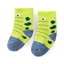 Cute Walk by Babyhug Anti-Bacterial Ankle Length Terry Socks with Animal Design Pack of 3 - Multicolor