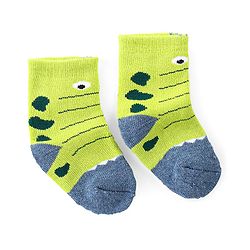 Cute Walk by Babyhug Anti-Bacterial Ankle Length Terry Socks with Animal Design Pack of 3 - Multicolor