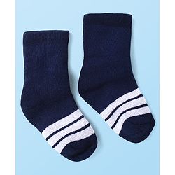 Cute Walk by Babyhug Anti-Bacterial Ankle Length Terry Socks with Striped  Pack of 3 - Multicolor