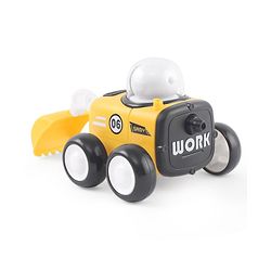 Babyhug Premium Friction Breaker & Excavator Pack of 2 - Yellow & Black