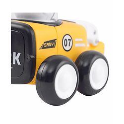 Babyhug Premium Friction Breaker & Excavator Pack of 2 - Yellow & Black