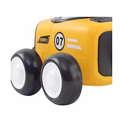 Babyhug Premium Friction Breaker & Excavator Pack of 2 - Yellow & Black