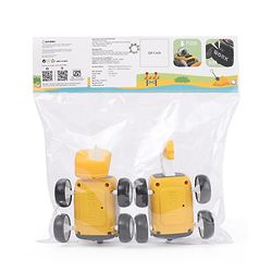 Babyhug Premium Friction Breaker & Excavator Pack of 2 - Yellow & Black