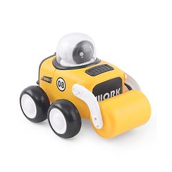 Babyhug Premium Friction Roller & Loader Pack of 2 - Yellow & Black