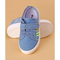 Cute Walk by Babyhug Spaceship Printed Velcro Closure Causal Shoes -  Blue