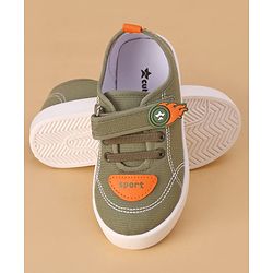 Cute Walk by Babyhug Velcro Closure Casual Shoes - Green