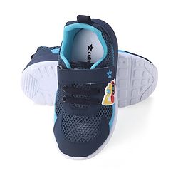 Cute Walk by Babyhug Sneakers Shoes with Velcro Closure - Navy Blue