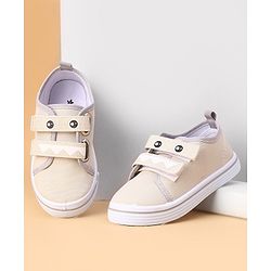 Cute Walk by Babyhug Velcro Closure Casual Shoes - Grey