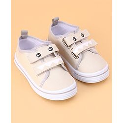 Cute Walk by Babyhug Velcro Closure Casual Shoes - Grey
