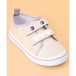 Cute Walk by Babyhug Velcro Closure Casual Shoes - Grey