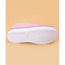 Cute Walk by Babyhug Slip on Casual Shoes with Kitty Print- Pink