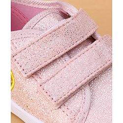 Cute Walk by Babyhug Velcro Closure & Fruit Embroidery Casual Shoes - Green