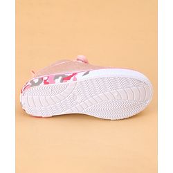 Cute Walk by Babyhug Shoes Kitty Print with Velcro Closure - Pink