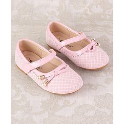 Cute Walk by Babyhug Velcro Closure Ballerina - Pink
